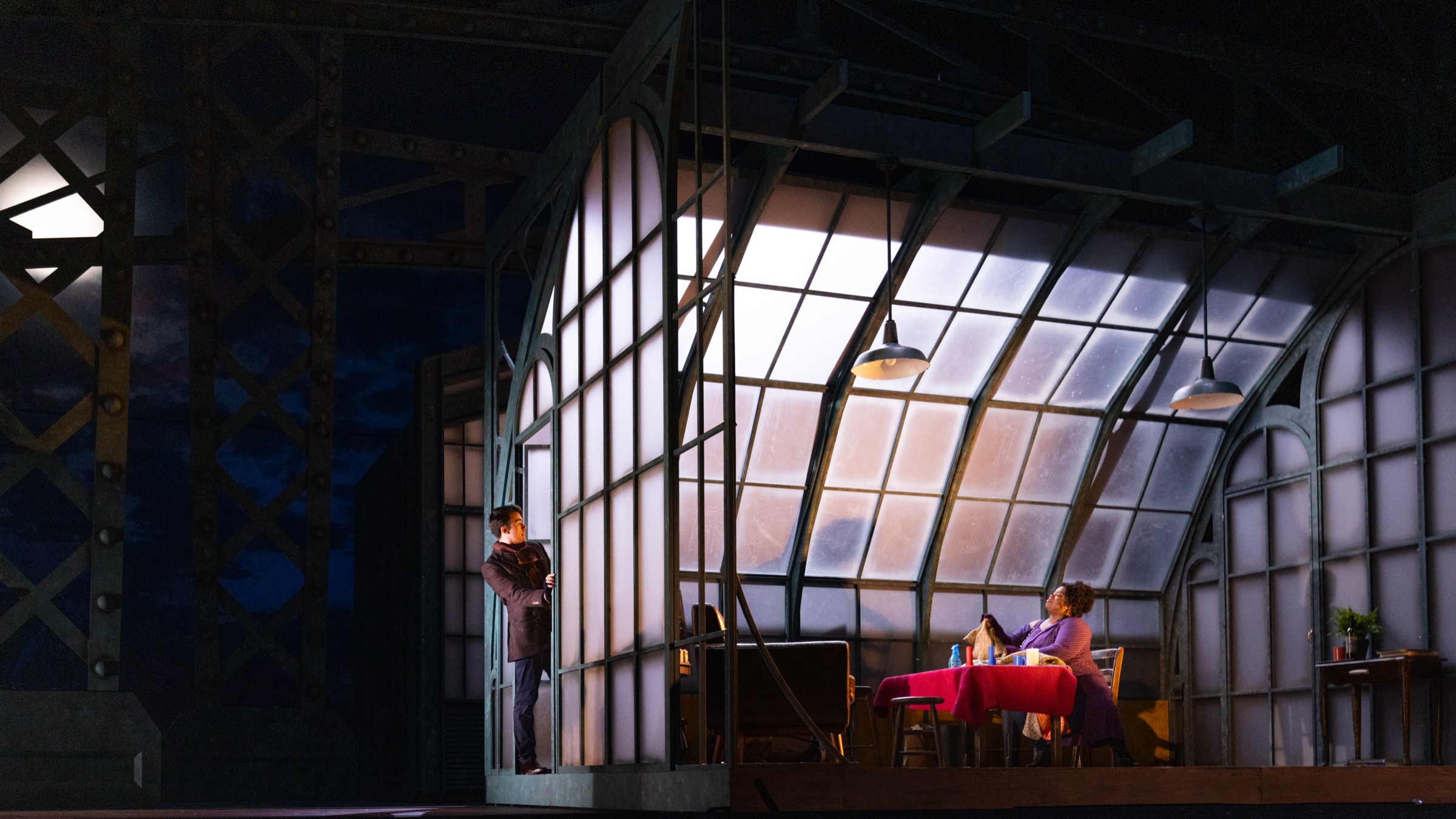 Christian Sanders in La Bohème